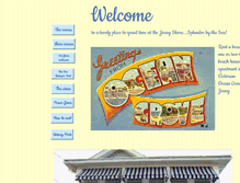 Tablet Screenshot of oceangrovesummerrental.com